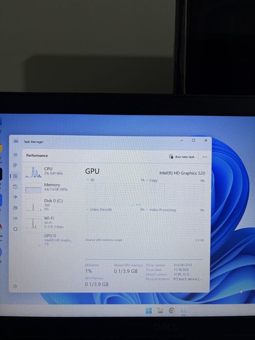 Vand laptop i5