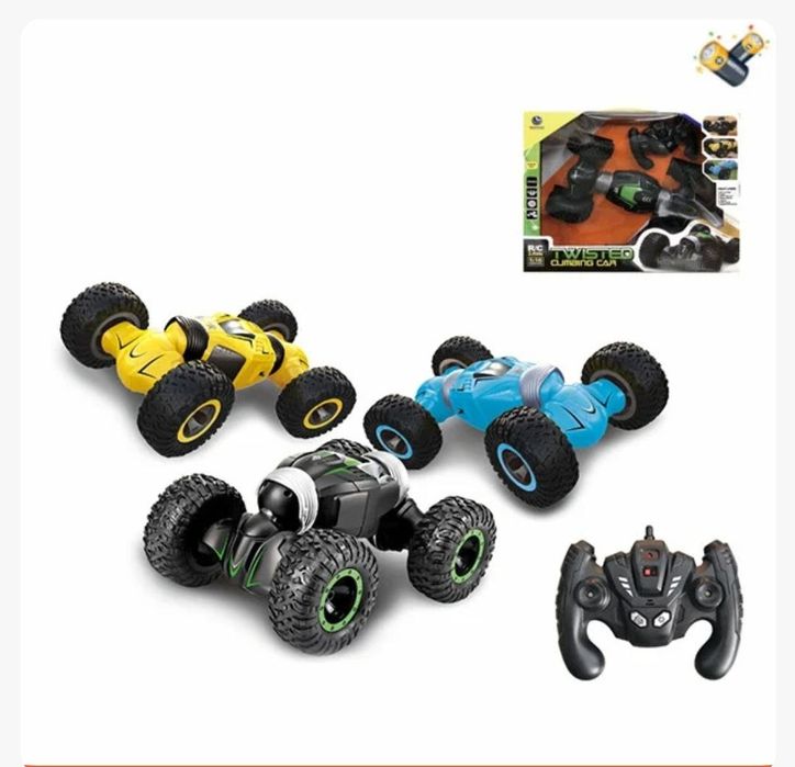 Перевёртыш радиоуправляемый вездеход трюковая машинка трансформер пулт