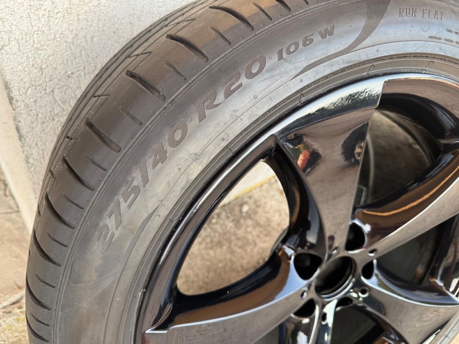 Jante bmw 20' pentru x6 x5 cu cauciucuri Pirelli