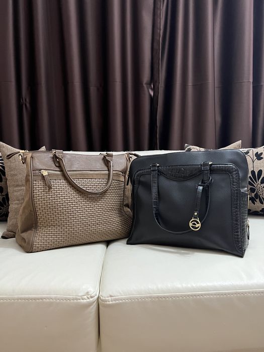 Чанти CARPISA естествена кожа