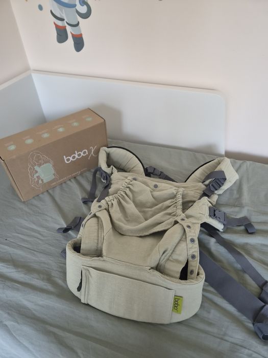 Ергономична раница Boba X Linen (Willow V2)
