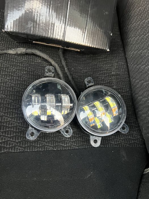 Противотуманки на приору 2 двухрежимные