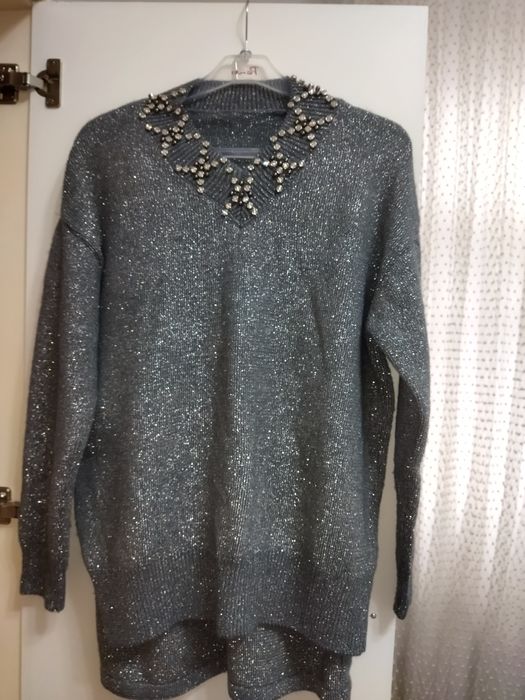 Кофта и юбка очень красивая и теплая