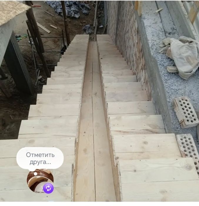 Zina beton zinapoyalar quyamiz