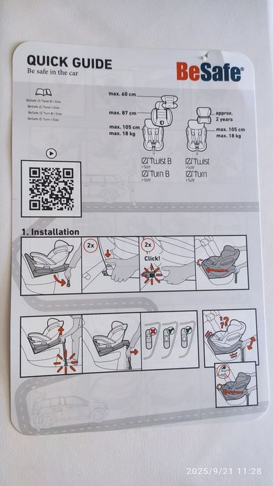 BeSafe iZi Twist i-Size