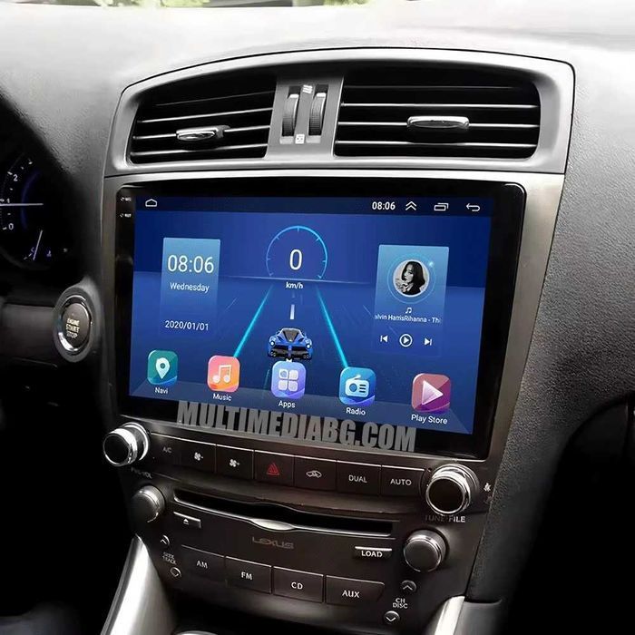 Lexus IS 250х200х300х350х2006г - 2012 Мултимедия Навигация Android