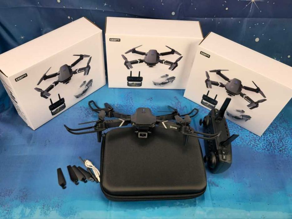 Дрон E88 Pro Компактен, Мощен и Лесен за Управление