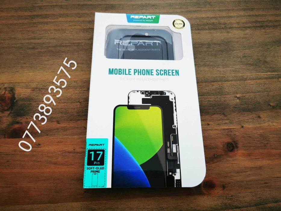 Ecran nou SOFT OLED pt Apple Iphone 17 PRO  display touchscreen