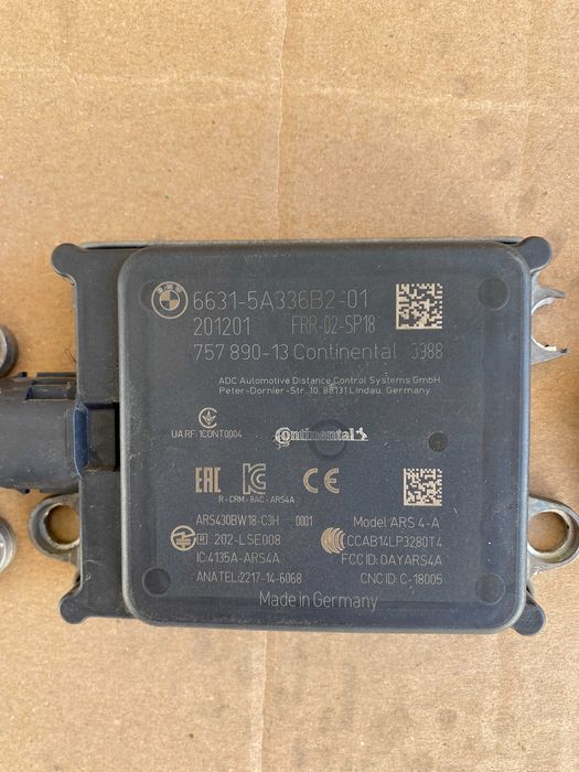 Radar ACC distronic BMW G11 G30 G05 G01 G20