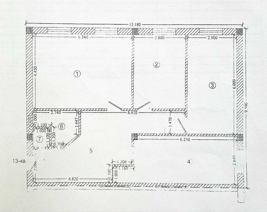 Срочно продается 3х комн. кв 109кв/м, со всеми удобствами, Вокзал