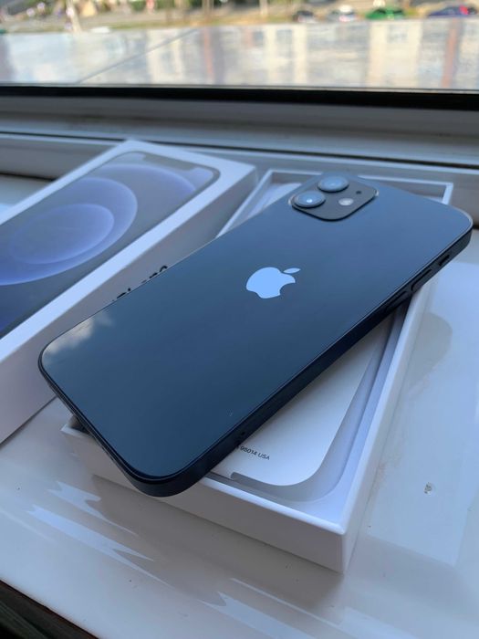 Telefon iPhone 12 Blue 256 GB ca NOU Impecabil in cutie 5G Liber