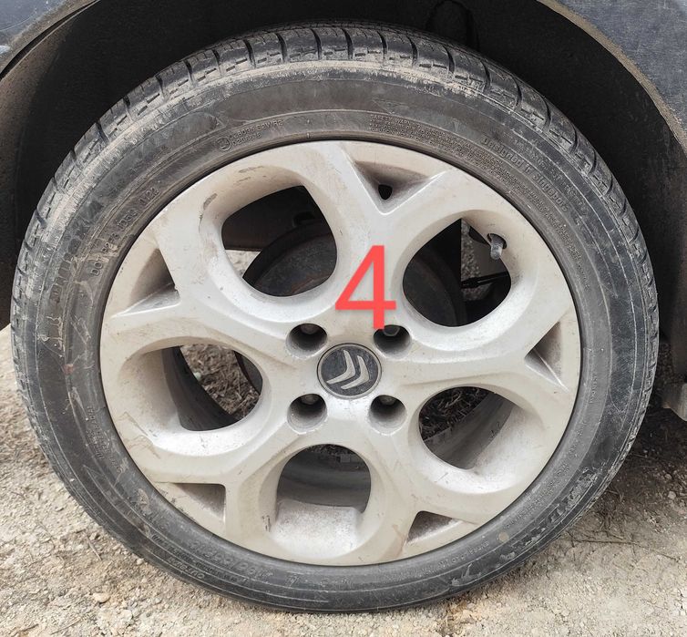 Citroën C4 джанти 16" 4х108 (стават и на  Peugeot 207, 208,307,308)