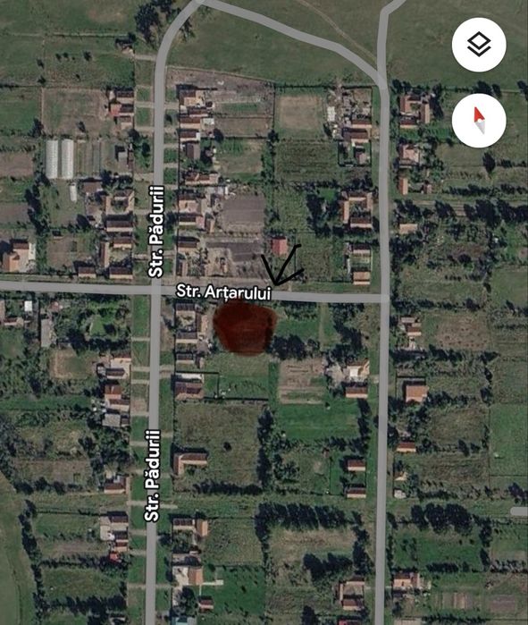 Vand teren intravilan in Chevereșu Mare