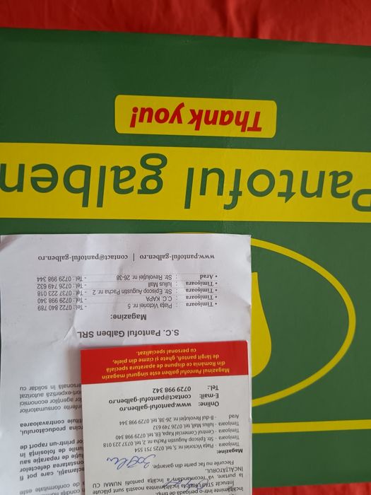 Pantofi bărbat din piele de la ;;Pantoful galben""  măr 40/41