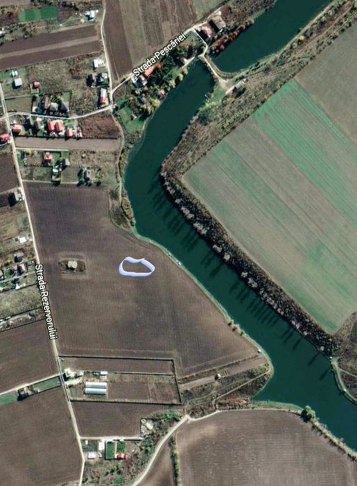 Teren intravilan Ganeasa, langa lac, Ocazie Cadastru la zi.