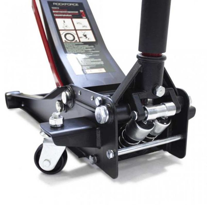 НЕМСКИ Хидравличен крик ROCKFORCE 3-тона 75мм-510мм + КОМПЛЕКТ СТОЙКИ