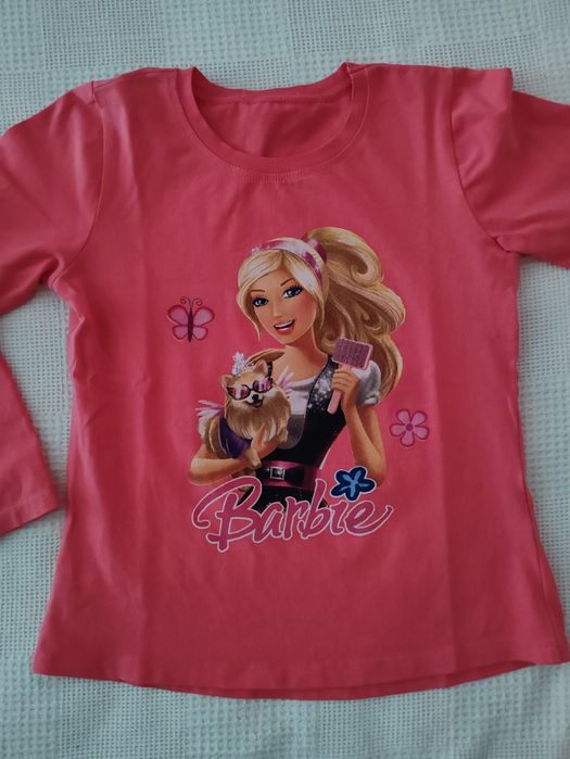 Barbie детски блузки и детски клинчета 128см.