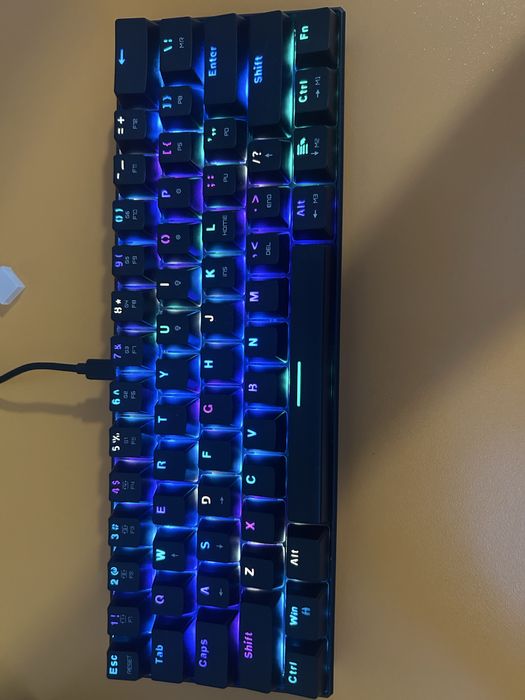 Gaming keyboard blue swiches