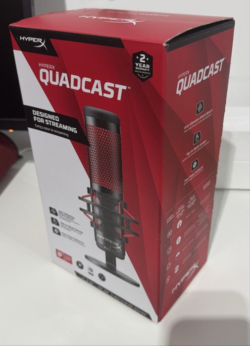 Микрофон HyperX QuadCast