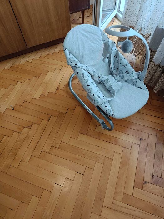 HAUK детски комплект столче за хранене и шезлонг