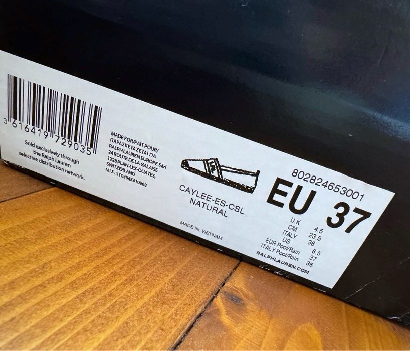 Lauren Ralph Lauren - нови оригинални еспадрили