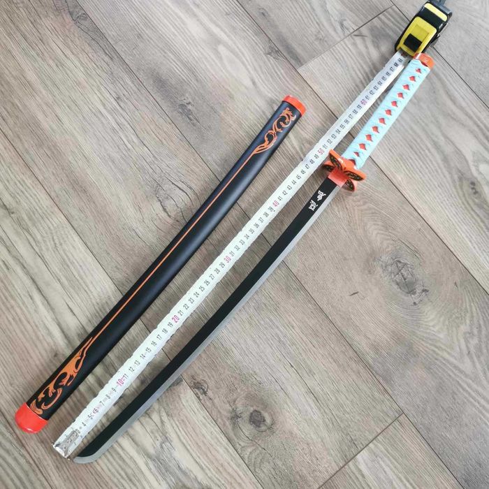 Катана Меч СТОМАНА Katana Manga Sword Demon Slayer Shinobu Kocho 74 см
