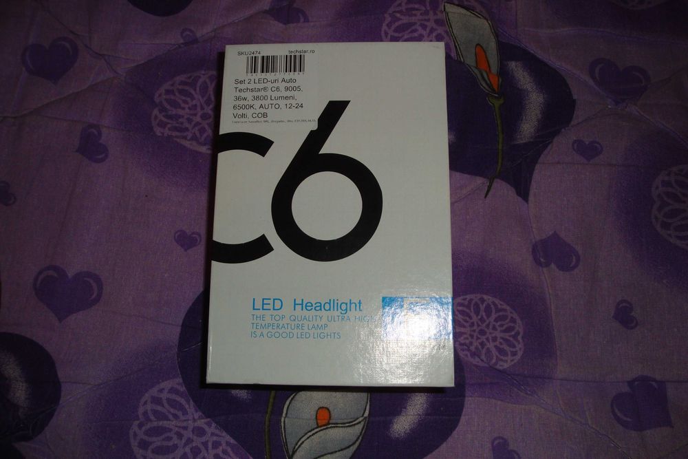 set 2 Led-uri auto Techstar HB3 9005 36w 3800 lm 12v 24v