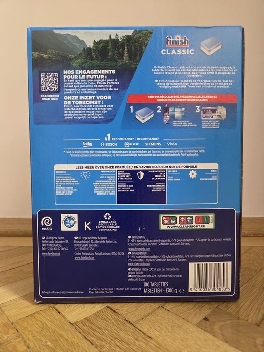 Tablete masina spalat vase 100 buc