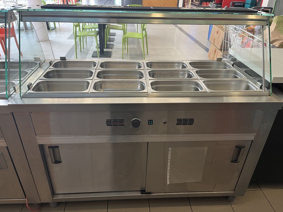 Vitrina calda autoservire
