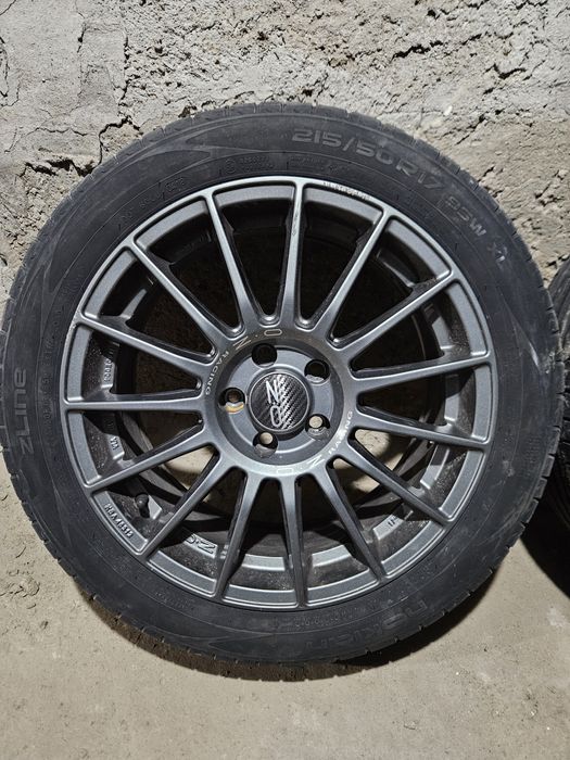 Jante OZ Superturismo LM 17x7.5 pcd 5x108 ET40(Volvo Jaguar Ford Renault Peugeot Citroen) Matt Graphite silver