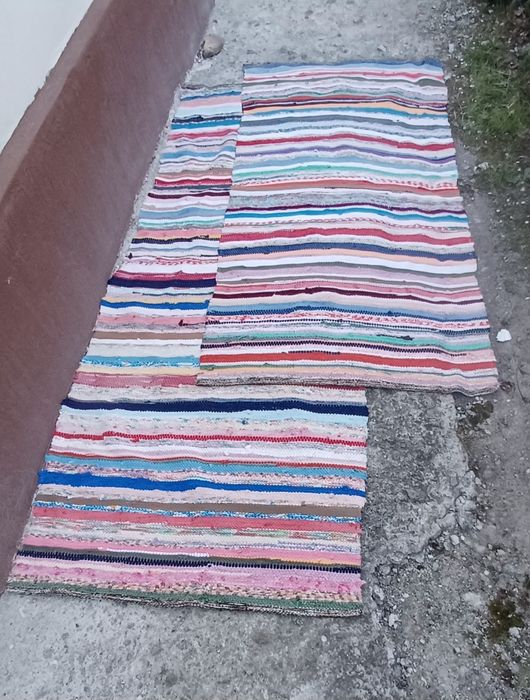 Covoare tradiționale țărănești  presuri țesute manual