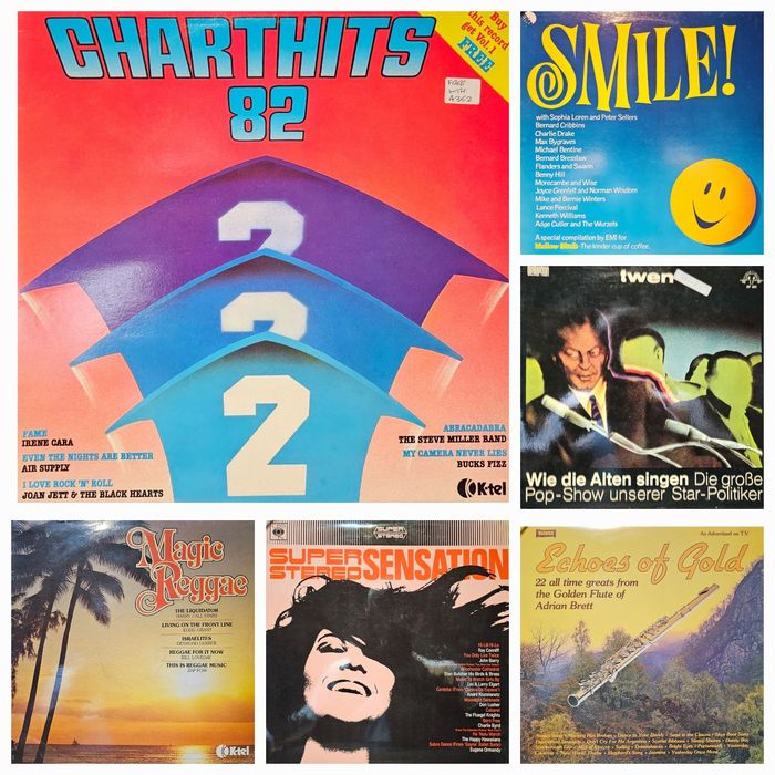 Discuri vinil compilații