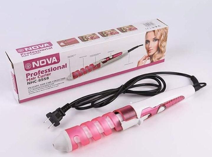 профессиональная плойка для волос NOVA NHC-8558.