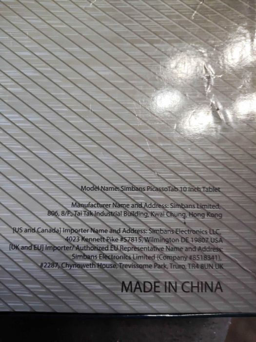 Picasso Tab таблет 10 инча за графичен дизайн