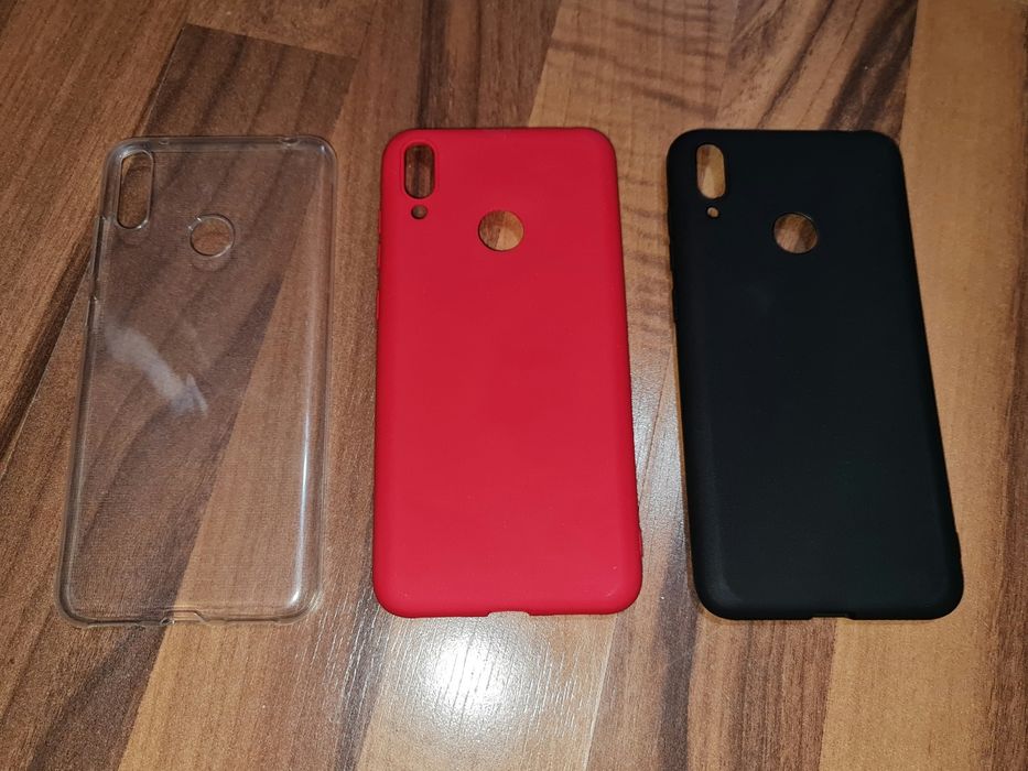 Husa silicon originala Lemontti Flexible Slim Case Huawei Y7 2019