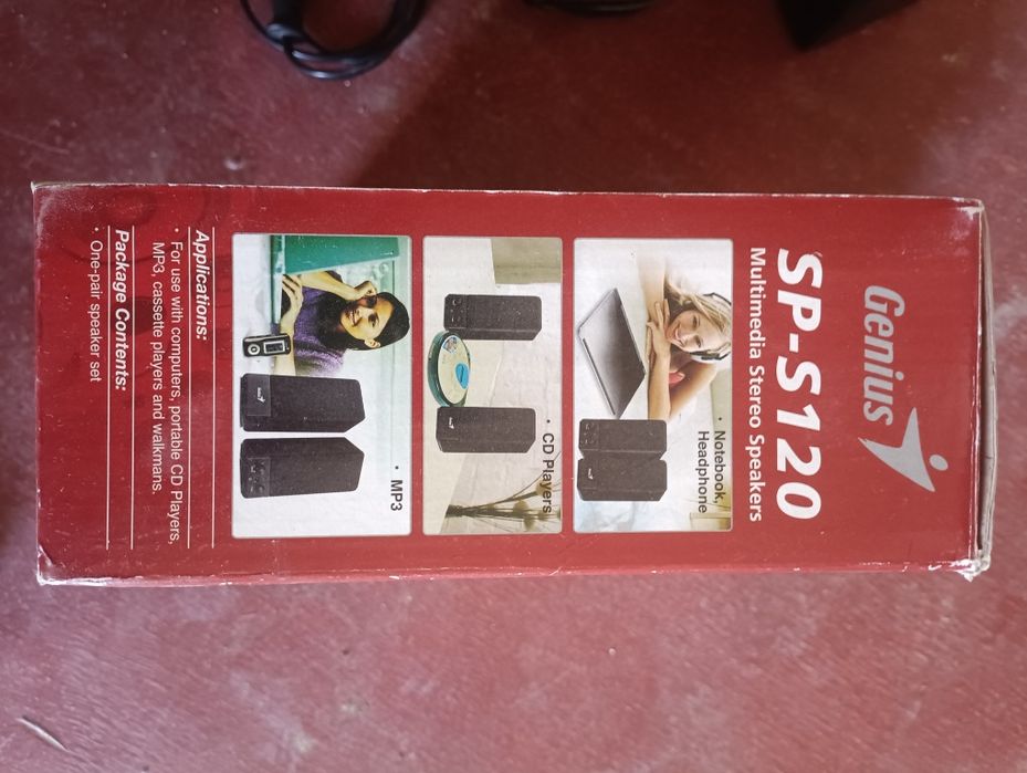 Колонки Genius SP-S120 в коробке, рабочие