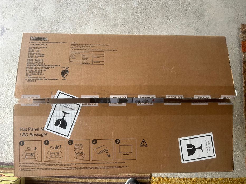 Монитор Lenovo ThinkVision E24-10