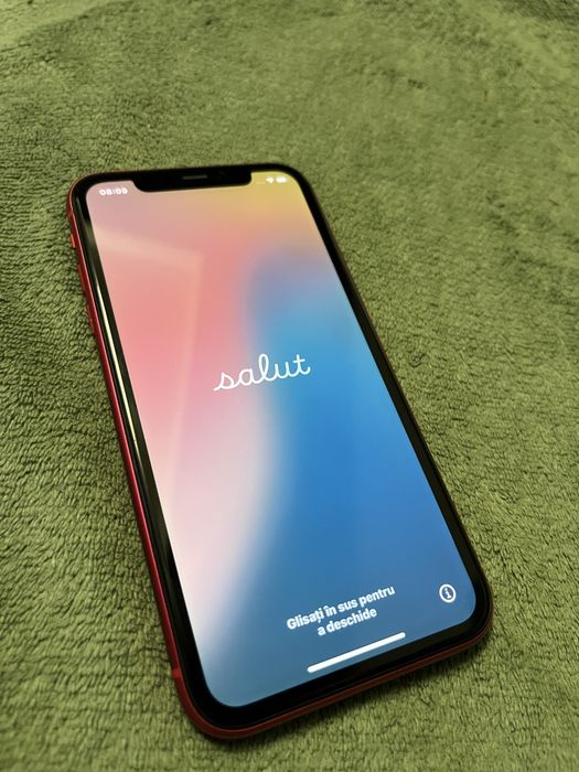 Iphone 11 Rosu Sanatate baterie 72%