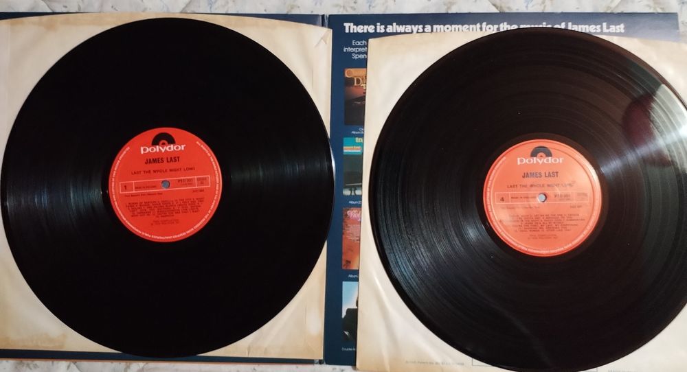 JAMES Last album 2 viniluri,
