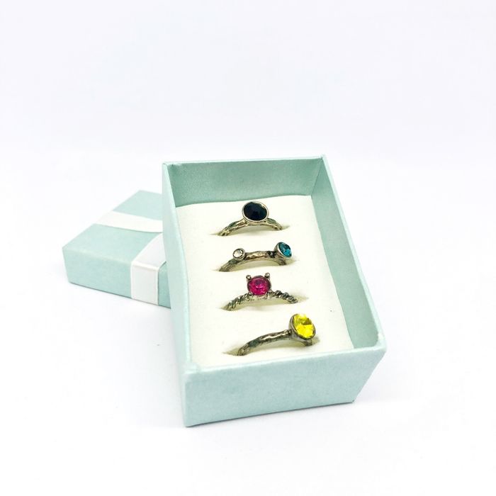 Комплект от четири пръстена / дамски пръстен