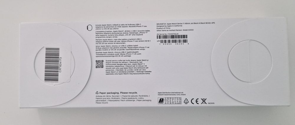 Ceas Apple Watch 11 , 46 mm