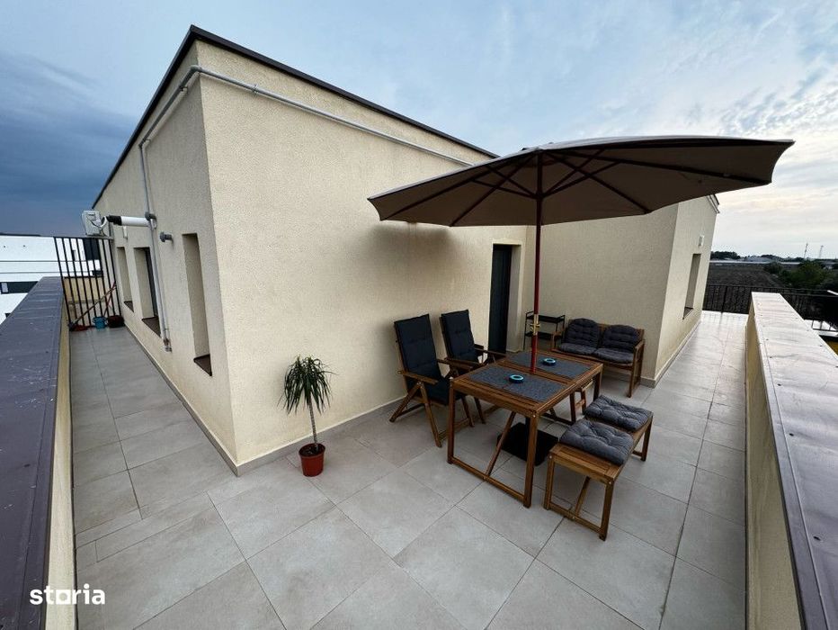 PENTHOUSE LUX 2 camere, 55 mp, mobilat premium - Dumbravita