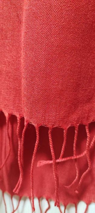 Палантин НОВЫЙ красный