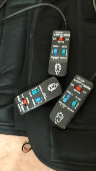 Husa auto de masaj cu incalzire