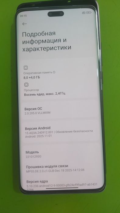 Xiomi 13 lite holati yaxshi kamchiligi yoq