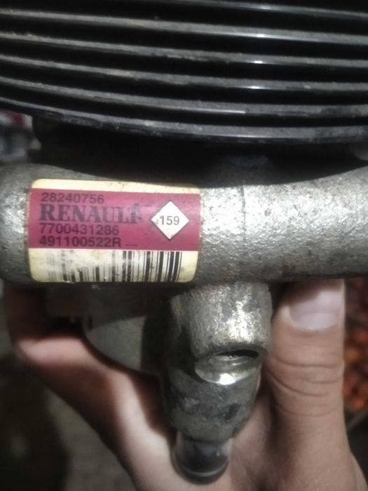 Насос гидроусилитель ларгус рено