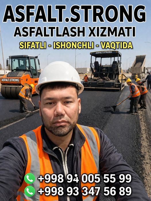 Асфальт хизмати asfalt xizmatlari