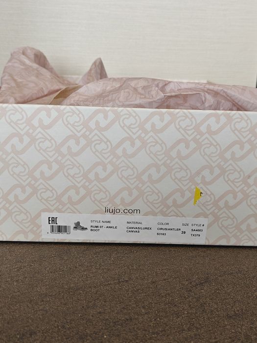 Ghete Bocanci Liu Jo Rumi 07 originale piele naturala pânză