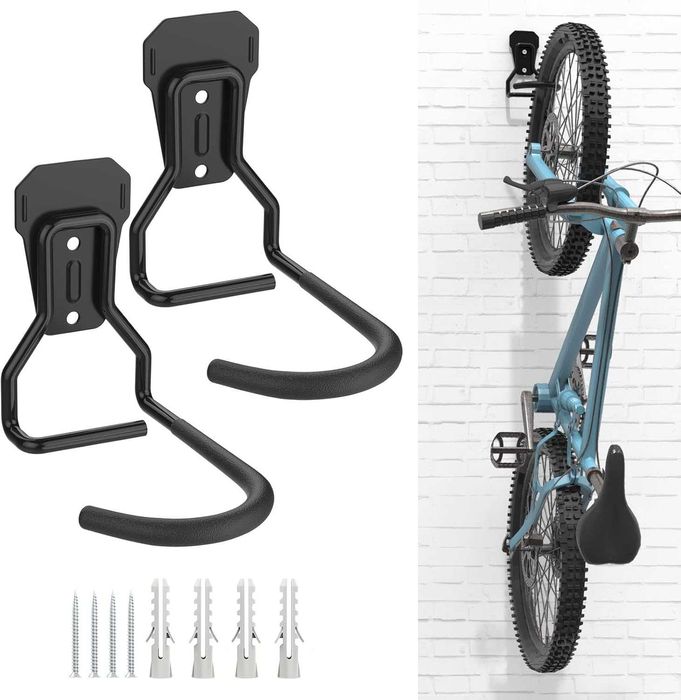 Carlig suport bicicleta, Housolution, pe perete, reglabil, set de 2