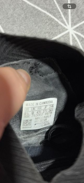 Ghete de fotbal Adidas 43